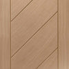 Three Sliding Wardrobe Doors & Frame Kit - Monza Oak Door - Unfinished