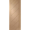 Two Sliding Wardrobe Doors & Frame Kit - Monza Oak Door - Unfinished