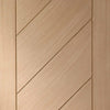 Three Sliding Wardrobe Doors & Frame Kit - Monza Oak Door - Unfinished