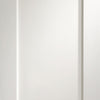 Single Sliding Door & Track - Pattern 10 1 Panel Door - White Primed