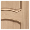 Louis Oak Door Pair - Raised Mouldings