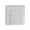 Three Sliding Wardrobe Doors & Frame Kit - Eindhoven 1 Panel Door - White Primed