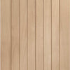 Three Sliding Wardrobe Doors & Frame Kit - Suffolk Oak Door - Prefinished