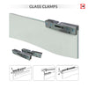 Carrington 8mm Obscure Glass - Clear Printed Design - Single Absolute Pocket Door