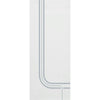 Holburn 8mm Obscure Glass - Obscure Printed Design - Double Absolute Pocket Door