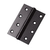 Fixed Pin Hinge Powder Coat Black: HINFP4PCB Antique Hinge