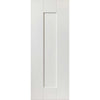 Three Sliding Wardrobe Doors & Frame Kit - Axis White Primed Door