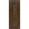 Four Sliding Wardrobe Doors & Frame Kit - Axis Walnut Shaker Door - Prefinished