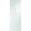 Three Sliding Wardrobe Doors & Frame Kit - Salerno Flush Door - White Primed