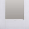 Four Sliding Doors and Frame Kit - Pattern 10 1 Pane Door - Clear Glass - White Primed