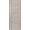 Laminates Alabama Fumo Smoky Grey Coloured Double Evokit Pocket Door Detail - Prefinished