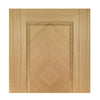 Kensington Oak Panel Staffetta Quad Telescopic Pocket Doors - Prefinished