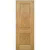 Kensington Oak Panel Staffetta Quad Telescopic Pocket Doors - Prefinished