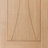 Bespoke Thrufold Verona Oak Flush Folding 2+2 Door - Prefinished