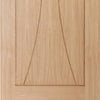 Bespoke Thruslide Verona Oak Flush - 3 Sliding Doors and Frame Kit