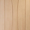 Bespoke Thruslide Verona Oak Flush - 3 Sliding Doors and Frame Kit