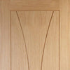 Bespoke Thruslide Verona Oak Flush - 3 Sliding Doors and Frame Kit