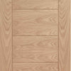 Three Sliding Wardrobe Doors & Frame Kit - Palermo Oak Door - Prefinished