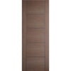 Three Sliding Doors and Frame Kit - Vancouver Flush Chocolate Grey Door - Prefinished