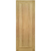 Double Sliding Door & Wagon Wheel Black Track - Norwich American Oak Veneer Door - Unfinished