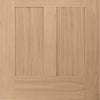 Bespoke Thruslide Victorian 4P Oak Shaker 4 Door Wardrobe and Frame Kit