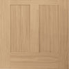 Fire Rated Victorian Shaker Oak Door - 1/2 Hour Fire Rated