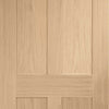 Bespoke Thruslide Victorian 4P Oak Shaker - 3 Sliding Doors and Frame Kit