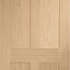 Fire Rated Victorian Shaker Oak Door - 1/2 Hour Fire Rated