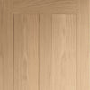 Bespoke Thruslide Victorian 4P Oak Shaker 4 Door Wardrobe and Frame Kit