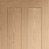 Fire Rated Victorian Shaker Oak Door - 1/2 Hour Fire Rated