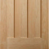 Bespoke Thruslide DX 1930'S Oak - 3 Sliding Doors and Frame Kit - Prefinished