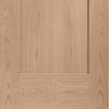 Bespoke Thrufold Pattern 10 Oak 1 Panel Folding 3+1 Door