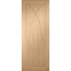 Bespoke Thrufold Pesaro Oak Flush Folding 3+0 Door - Prefinished