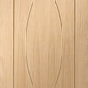 Bespoke Thrufold Pesaro Oak Flush Folding 3+0 Door - Prefinished