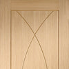 Bespoke Thrufold Pesaro Oak Flush Folding 3+2 Door