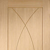 Bespoke Thruslide Pesaro Oak Flush - 3 Sliding Doors and Frame Kit