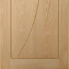 Bespoke Thruslide Salerno Oak Flush - 3 Sliding Doors and Frame Kit