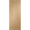 Bespoke Thrufold Salerno Oak Flush Folding 3+2 Door - Prefinished