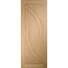 Bespoke Treviso Oak Flush Door Pair