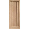 Bespoke Thrufold Worcester Oak 3 Panel Folding 2+2 Door