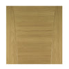 Pamplona Oak Flush Evokit Pocket Fire Door Detail - 1/2 Hour Fire Rated - Prefinished