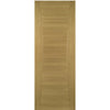 Pass-Easi Three Sliding Doors and Frame Kit - Pamplona Oak Flush Door - Prefinished