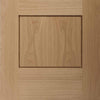 Bespoke Thruslide Piacenza Oak 1 Panel Glazed - 4 Sliding Doors and Frame Kit - Groove Design