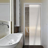 Preston 8mm Obscure Glass - Obscure Printed Design - Single Evokit Glass Pocket Door