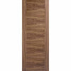 Bespoke Thruslide Vancouver Walnut 5P Flush Door - 2 Sliding Doors and Frame Kit - Prefinished