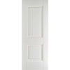 Single Sliding Door & Wall Track - Arnhem 2 Panel Door - White Primed