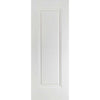 Double Sliding Door & Wall Track - Eindhoven 1 Panel Doors - White Primed