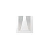 Verona White Primed Door Pair - Clear Glass