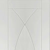 Three Sliding Doors and Frame Kit - Pesaro Flush Door - White Primed