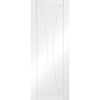 Verona Flush Door - White Primed Pair